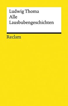 portada Alle Lausbubengeschichten (Reclams Universal-Bibliothek) (en Alemán)