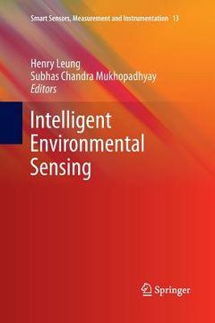 portada Intelligent Environmental Sensing (in English)