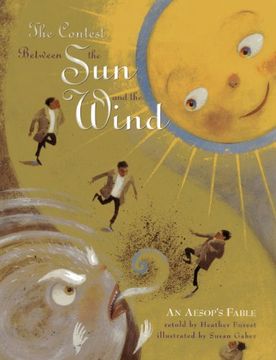 portada the contest between the sun and the wind: an aesop's fable