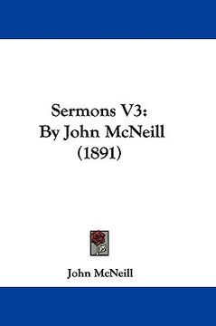 portada sermons v3: by john mcneill (1891) (in English)