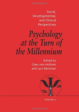 portada Psychology at the Turn of the Millennium, Volume 2: Social, Developmental and Clinical Perspectives
