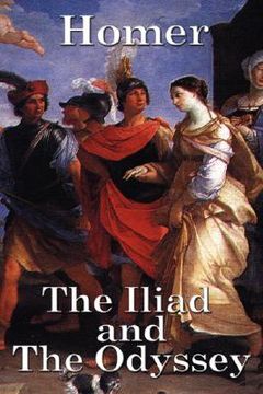 portada the iliad and the odyssey (in English)