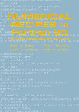 portada Numerical Recipes in Fortran 90: Volume 2, Volume 2 of Fortran Numerical Recipes: The art of Parallel Scientific Computing: Fortran Numerical Recipes v. 2 (Fortran Numerical Recipes , vol 2) 