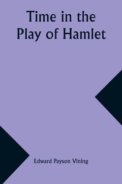 portada Time in the Play of Hamlet (en Inglés)