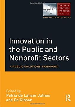 portada Innovation in the Public and Nonprofit Sectors: A Public Solutions Handbook (The Public Solutions Handbook Series)