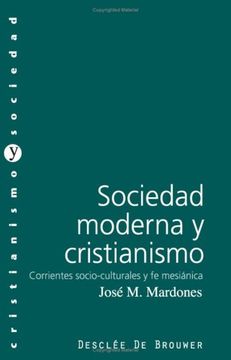 portada Sociedad Moderna Y Cristianismo