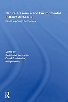portada Natural Resource and Environmental Policy Analysis (en Inglés)