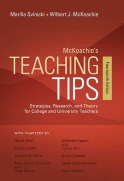 portada mckeachie's teaching tips: strategies, research, and theory for college and university teachers