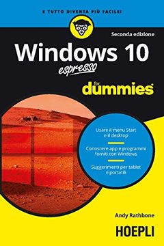 portada Windows 10 Espresso for Dummies (in Italian)