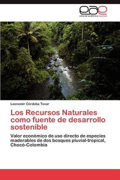 portada los recursos naturales como fuente de desarrollo sostenible (in Spanish)