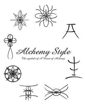portada alchemy style, the symbols of a house of alchemy (in English)