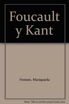 portada Foucault y Kant