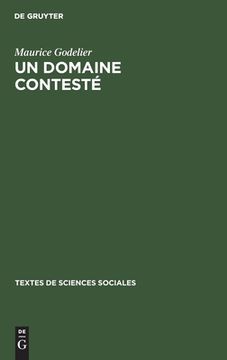 portada Un Domaine Contesté (in French)