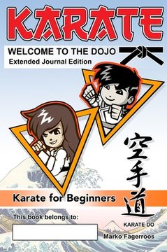 portada Karate - Welcome to the Dojo. Extended Journal Edition. Karate for Beginners (in English)