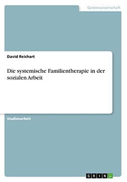 portada Die Systemische Familientherapie in der Sozialen Arbeit (en Alemán)