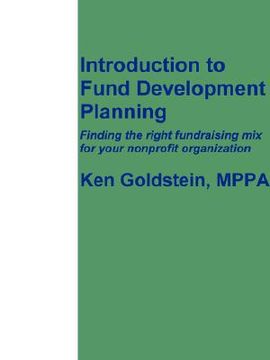 portada introduction to fund development planning (en Inglés)