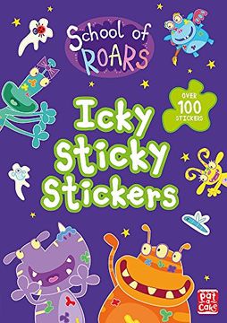 portada Icky Sticky Stickers (School of Roars) (en Inglés)