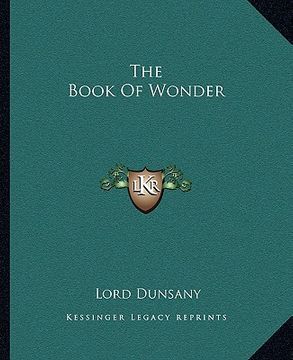 portada the book of wonder (en Inglés)