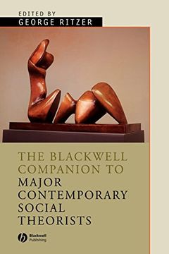 portada The Blackwell Companion to Major Contemporary Social Theorists (Blackwell Companions to Sociology) (en Inglés)