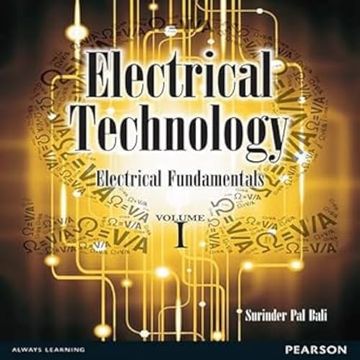 portada Electrical Technology vol i: Electrical Fundamentals