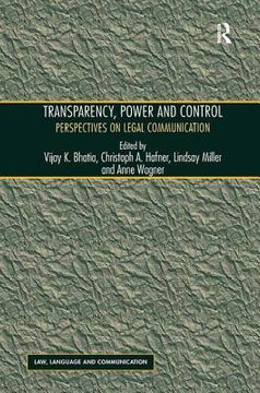 portada transparency, power, and control (in English)