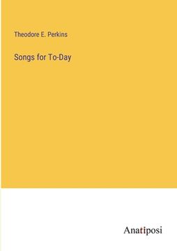 portada Songs for To-Day (in English)