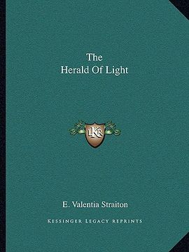 portada the herald of light (en Inglés)