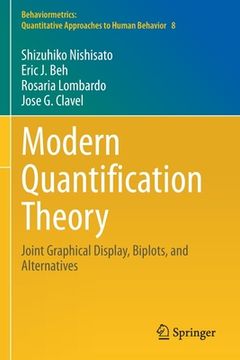 portada Modern Quantification Theory: Joint Graphical Display, Biplots, and Alternatives (en Inglés)
