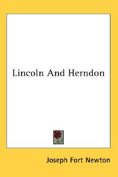 portada lincoln and herndon (en Inglés)
