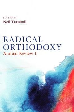 portada radical orthodoxy: annual review i (in English)