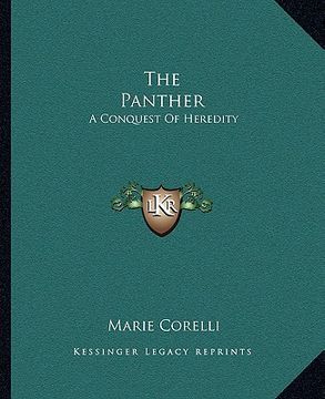 portada the panther: a conquest of heredity (en Inglés)