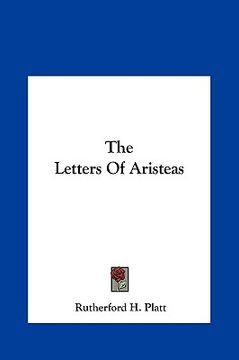 portada the letters of aristeas the letters of aristeas (en Inglés)