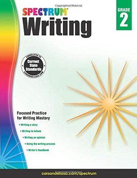portada Spectrum Writing, Grade 2 (in English)