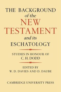 portada The Background of the new Testament and its Eschatology (en Inglés)