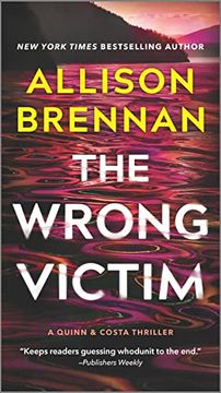 portada The Wrong Victim: A Novel (a Quinn & Costa Thriller, 3) (en Inglés)