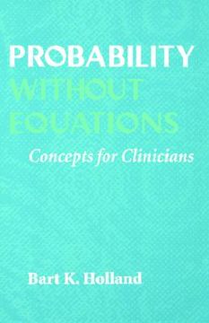 portada probability without equations: concepts for clinicians (en Inglés)