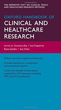 portada Oxford Handbook of Clinical and Healthcare Research (Oxford Medical Handbooks)