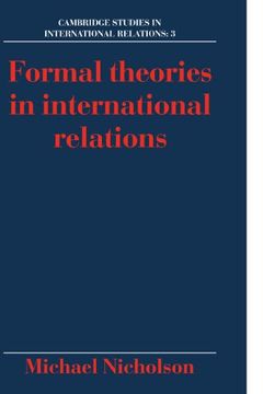 portada Formal Theories in International Relations (Cambridge Studies in International Relations) 