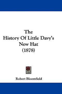 portada the history of little davy's new hat (1878) (en Inglés)