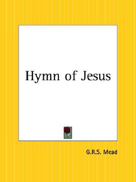 portada hymn of jesus (in English)