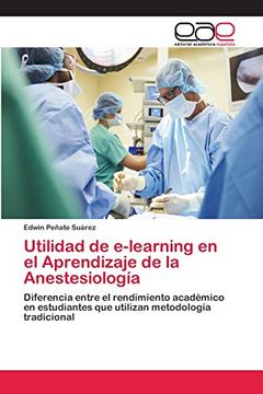 portada Utilidad de E-Learning en el Aprendizaje de la Anestesiología