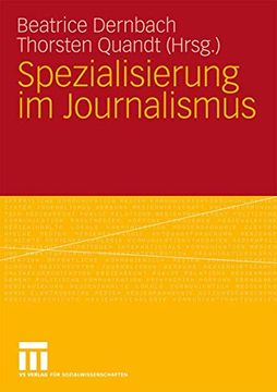 portada Spezialisierung im Journalismus (en Alemán)