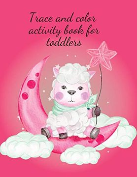 portada Trace and Color Activity Book for Toddlers 