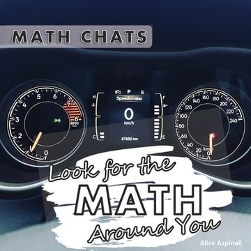 portada Look for the Math Around You: Math Chats (en Inglés)
