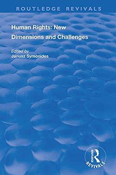portada Human Rights: New Dimensions and Challenges (Routledge Revivals) (in English)