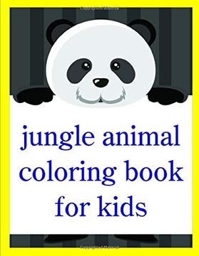 portada Jungle Animal Coloring Book for Kids: Funny Christmas Book for Special Occasion age 2-5 (Animal Planet) 