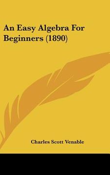 portada an easy algebra for beginners (1890)