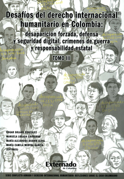 portada DESAFIOS DEL DERECHO (III) INTERNACIONAL HUMANITARIO EN COLOMBIA DESAPARICION FORZADA DEFENSA Y SEGURIDAD