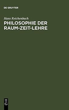 portada Philosophie der Raum-Zeit-Lehre (en Alemán)