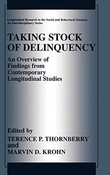 portada Taking Stock of Delinquency: An Overview of Findings From Contemporary Longitudinal Studies (Longitudinal Research in the Social and Behavioral Sciences: An Interdisciplinary Series) (en Inglés)